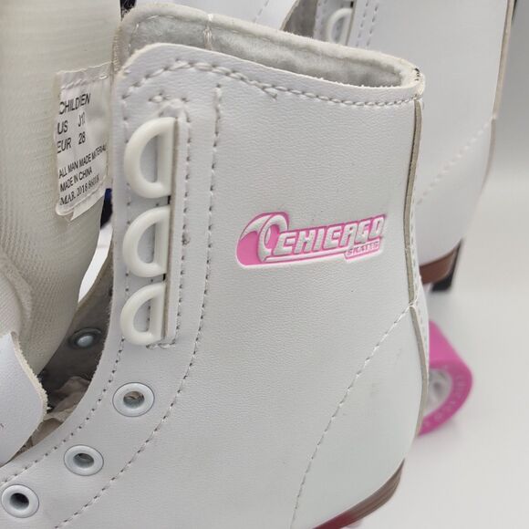 Chicago Skates Girl's Classic Roller Rink Quad Skates Child SZ 10 J ST# CRS1900 - Picture 10 of 16
